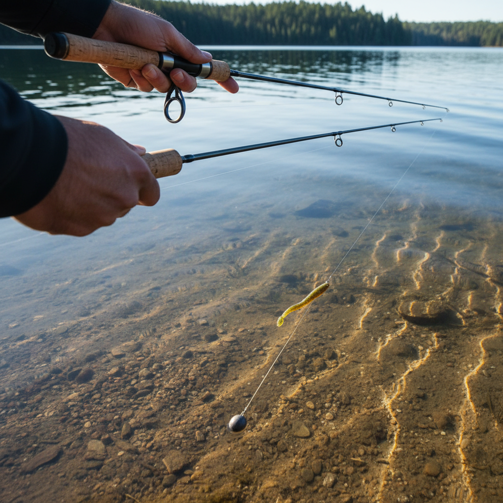 Mastering Drop Shot Fishing for Finicky Bass