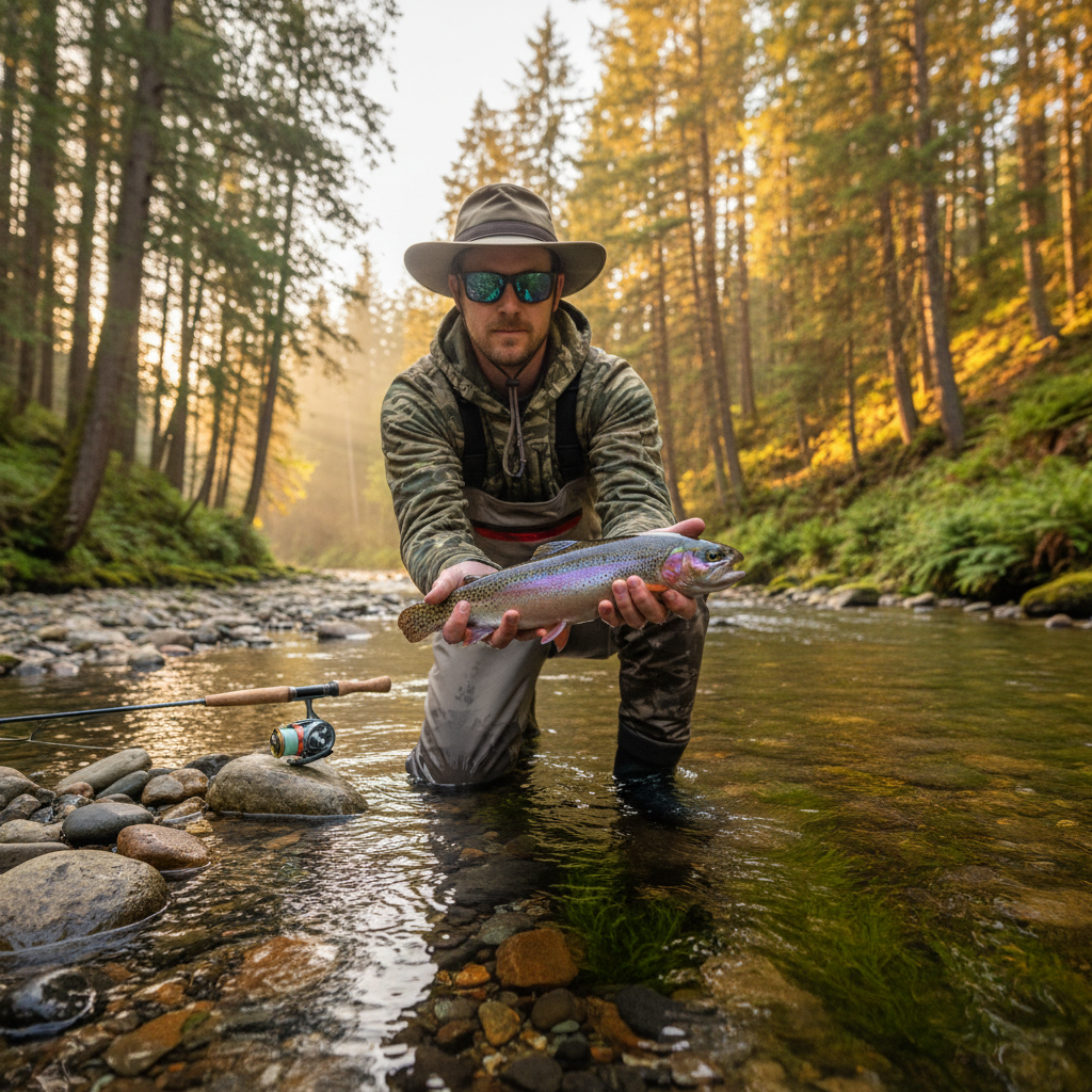 Mastering Ultralight Spinning for Trout in Clear Streams