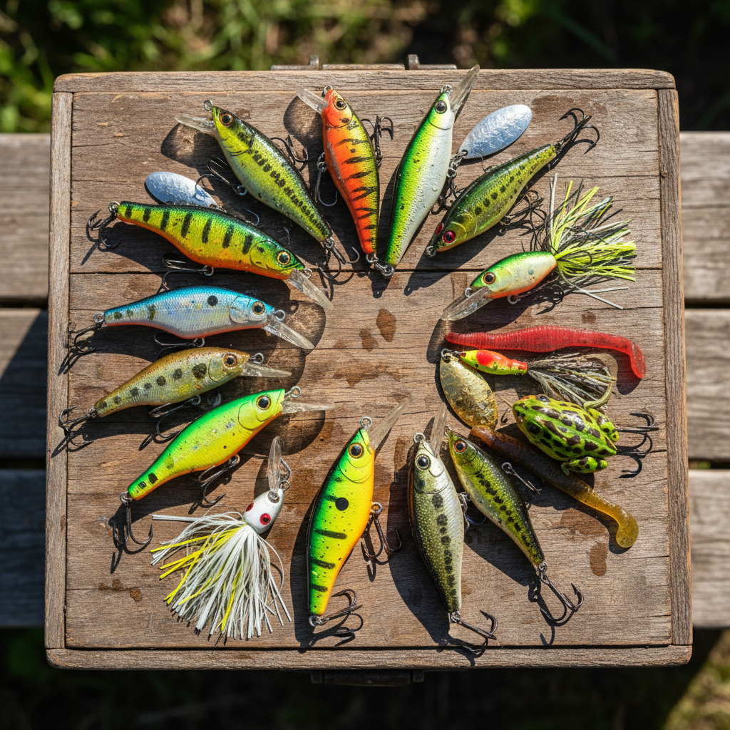 The Best Lures for Bass Fishing in Lakes and Ponds